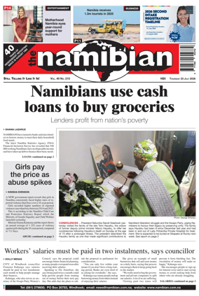 Cover of The Namibian