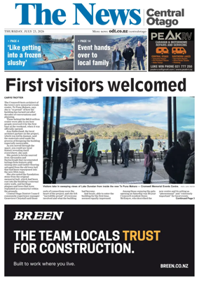 Cover of Central Otago News