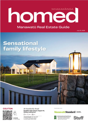 Cover of Homed Manawatu Standard
