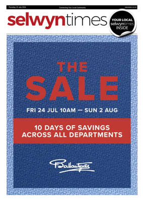 Cover of Selwyn Times