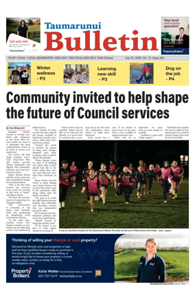 Cover of Taumarunui Bulletin