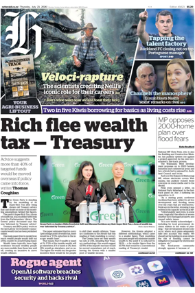 Cover of The New Zealand Herald
