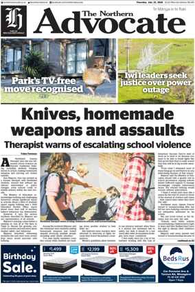 Cover of The Northern Advocate