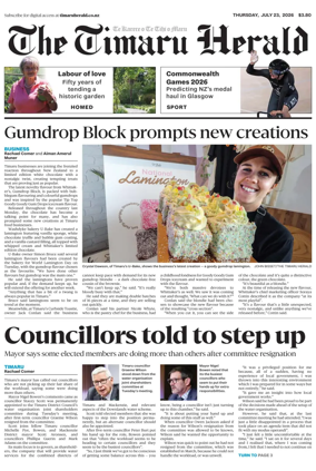 Cover of The Timaru Herald