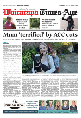 Cover of Wairarapa Times-Age (NZ)