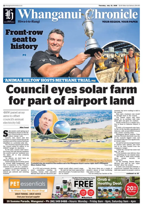 Cover of Whanganui Chronicle