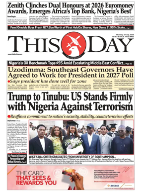 Cover of THISDAY