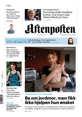 Cover of Aftenposten