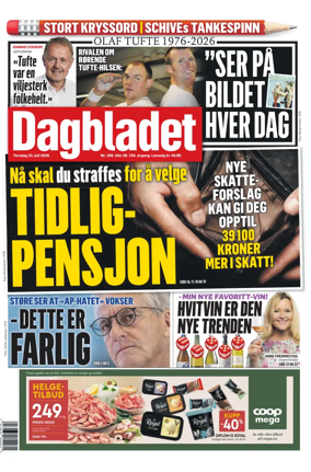 Cover of Dagbladet