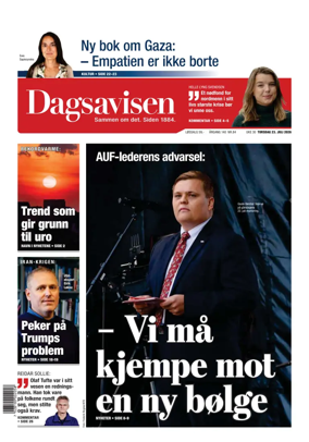 Cover of Dagsavisen