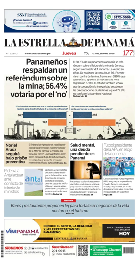 Cover of La Estrella de Panama
