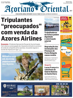 Cover of Acoriano Oriental