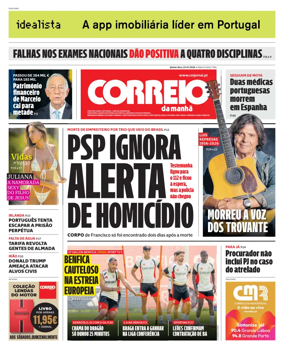 Cover of Correio da Manha