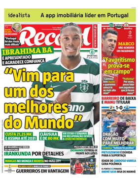 Cover of Record (Portugal)