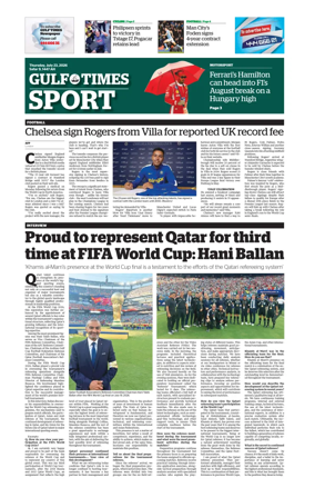 Cover of Gulf Times Sport