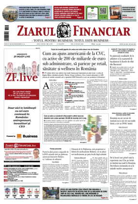 Cover of Ziarul Financiar
