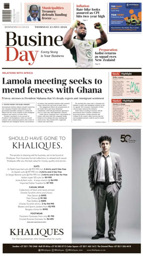 Cover of Business Day