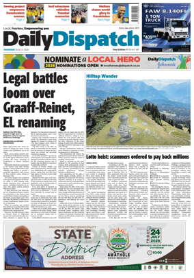 Cover of Daily Dispatch