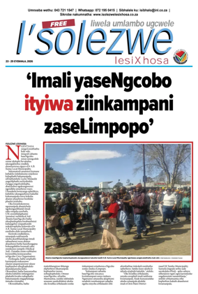 Cover of Isolezwe lesiXhosa