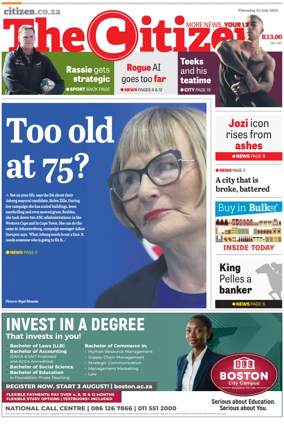 Cover of The Citizen (Gauteng)