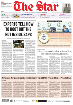 Cover of The Star Late Edition