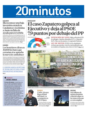 Cover of 20 Minutos Barcelona