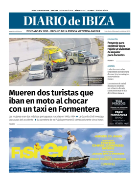 Cover of Diario de Ibiza