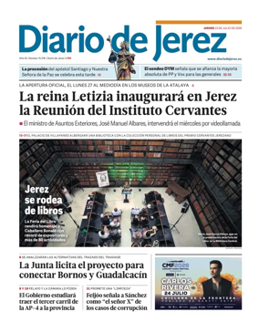 Cover of Diario de Jerez