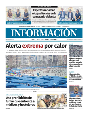 Cover of Diario Informacion (Elche y Vega Baja)