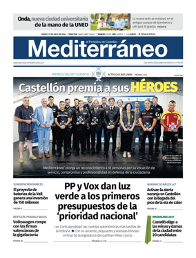 Cover of El Periodico Mediterraneo