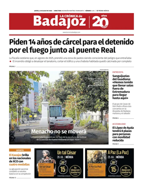 Cover of La Cronica de Badajoz BE
