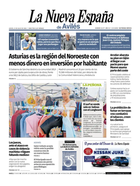 Cover of La Nueva Espana (Aviles)