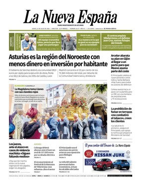 Cover of La Nueva Espana (Oriente)