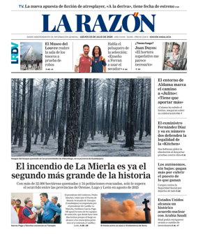 Cover of La Razon (Andalucia)