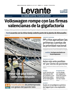 Cover of Levante EMV (Morvedre)