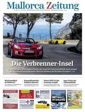 Cover of Mallorca Zeitung