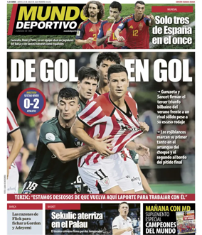 Cover of Mundo Deportivo (Bizkaia-Araba)