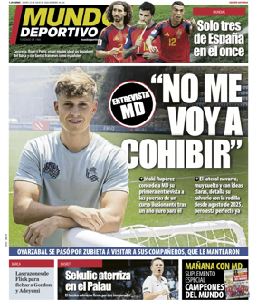 Cover of Mundo Deportivo (Gipuzkoa)