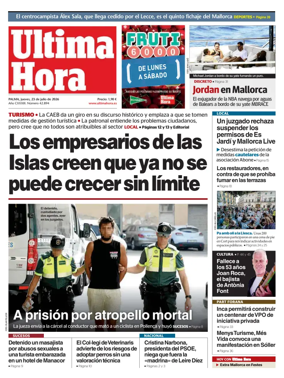 Cover of Ultima Hora