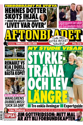 Cover of Aftonbladet