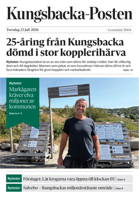Cover of Kungsbacka-Posten