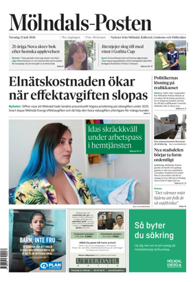Cover of Molndals-Posten