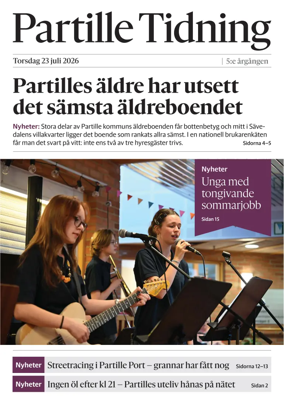 Cover of Partille Tidning