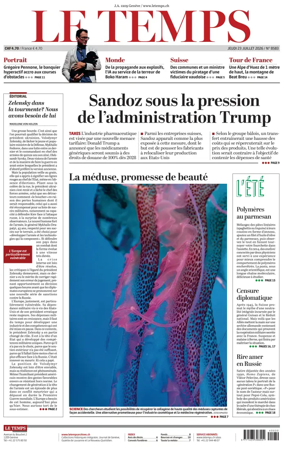 Cover of Le Temps