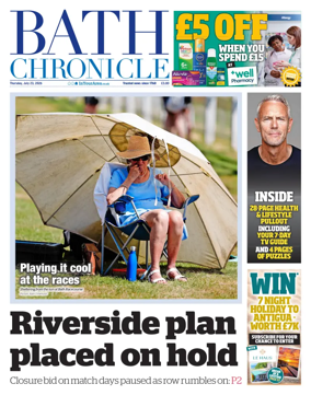 Cover of Bath Chronicle