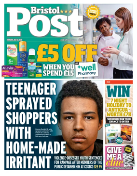 Cover of Bristol Post