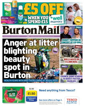 Cover of Burton Mail