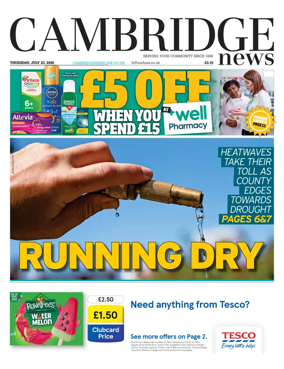 Cover of Cambridge News