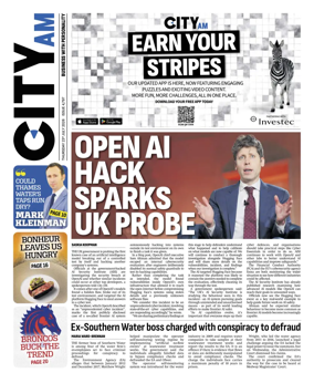 Cover of City AM