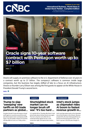 Cover of CNBC